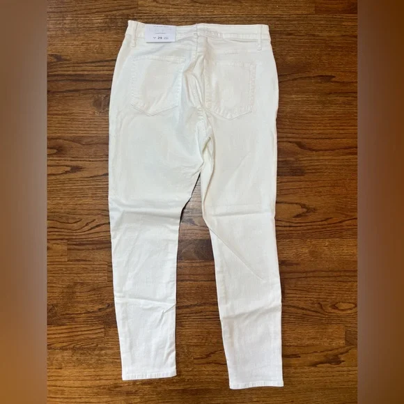 LOFT White Denim Pants, size 29 - Picture 3 of 3